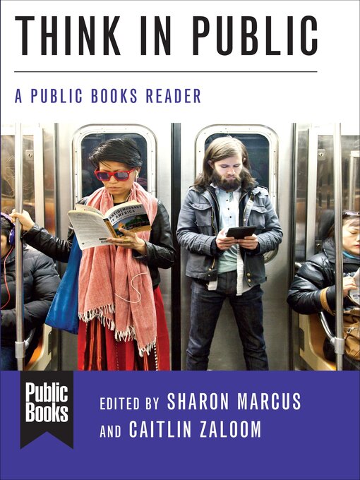 Title details for Think in Public by Sharon Marcus - Available